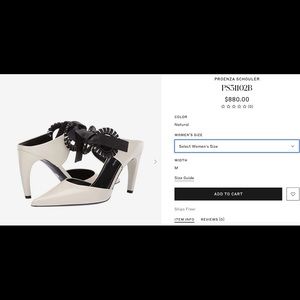 Proenza schouler pointe high heels
